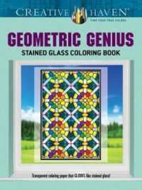 Creative Haven Geometric Genius Stained Glass Coloring Book (Creative Haven)