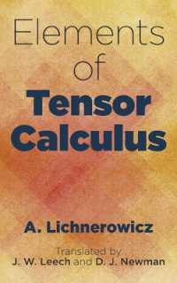 Elements of Tensor Calculus -- Paperback / softback