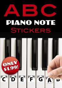 A B C Piano Note Stickers