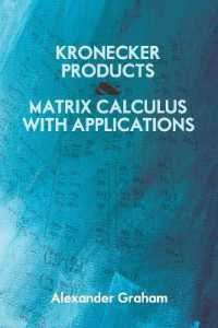 Kronecker Products and Matrix Calculus with Applications
