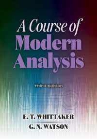 Course of Modern Analysis : Third Edition