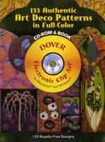 133 Authentic Art Deco Patterns in Full Color (Full-color Electronic Design Series) （CDR/PAP）