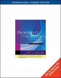 Probability and Statistics for Engineering and the Sciences （7TH）