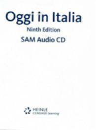 Student Activities Manual Audio CD Program for Merlonghi/Merlonghi/Tursi/O'Connor's Oggi in Italia （9TH）