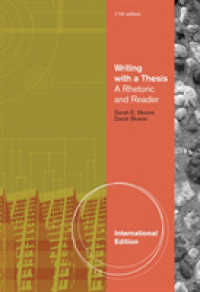 Writing with a Thesis, International Edition -- Paperback / softback （11 ed）