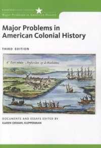 Major Problems in American Colonial History （3RD）