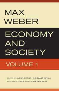 マックス・ヴェーバー『経済と社会』（英訳・新版）<br>Economy and Society