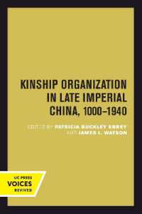 Kinship Organization in Late Imperial China, 1000-1940 (Studies on China)