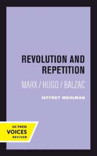 Revolution and Repetition : Marx/Hugo/Balzac (Quantum Books)
