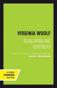 Virginia Woolf : Revaluation and Continuity