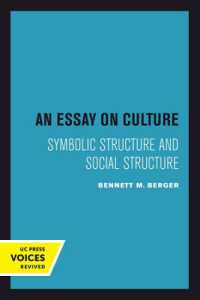 An Essay on Culture : Symbolic Structure and Social Structure