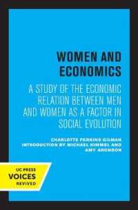 Women and Economics : A Study of the Economic Relation between Men and Women as a Factor in Social Evolution