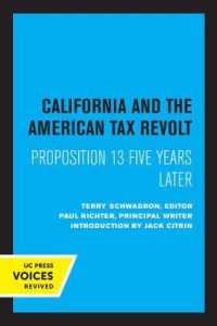 California and the American Tax Revolt : Proposition 13 Five Years Later