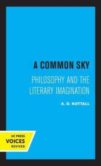 A Common Sky : Philosophy and the Literary Imagination