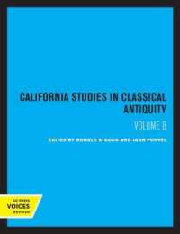 California Studies in Classical Antiquity 〈8〉