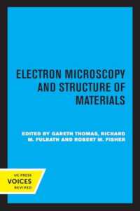 Electron Microscopy and Structure of Materials -- Paperback / softback