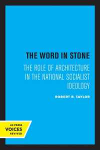The Word in Stone : The Role of Architecture in the National Socialist Ideology