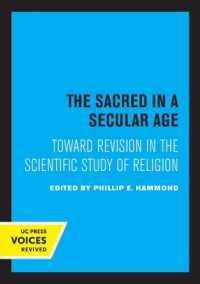 The Sacred in a Secular Age : Toward Revision in the Scientific Study of Religion
