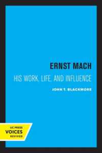 Ernst Mach : His Life, Work, and Influence