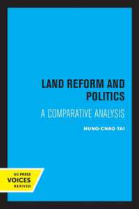 Land Reform and Politics : A Comparative Analysis