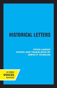 Historical Letters : Peter Lavrov