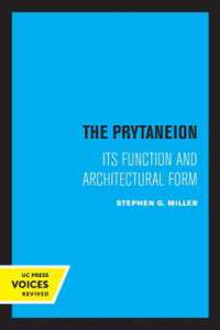 The Prytaneion : Its Function and Architectural Form