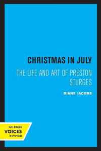 Christmas in July : The Life and Art of Preston Sturges