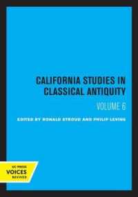 California Studies in Classical Antiquity 〈6〉