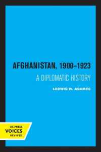 Afghanistan 1900 - 1923 : A Diplomatic History