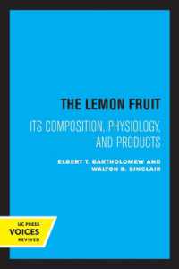 The Lemon Fruit : Its Composition, Physiology, and Products