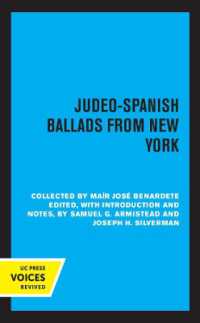 Judeo-Spanish Ballads from New York : Collected by Mair Jose Bernardete