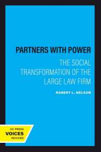 Partners with Power : The Social Transformation of the Large Law Firm