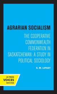 Agrarian Socialism : The Cooperative Commonwealth Federation in Saskatchewan: a Study in Political Sociology