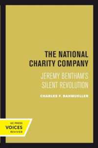 The National Charity Company : Jeremy Bentham's Silent Revolution