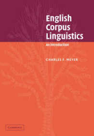 英語コーパス言語学：理論と実践<br>English Corpus Linguistics : An Introduction (Studies in English Language)