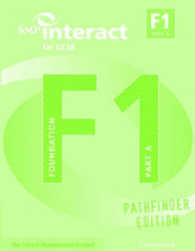 Smp Interact for Gcse Book F1 Part a Pathfinder Edition (Smp Interact Pathfinder) -- Paperback
