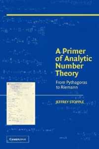 解析的数論：ピタゴラスからリーマンまで<br>A Primer of Analytic Number Theory : From Pythagoras to Riemann
