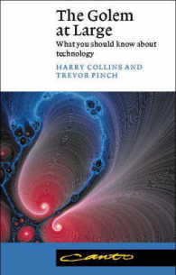 『迷路の中のテクノロジー』（原書）<br>The Golem at Large : What You Should Know about Technology (Canto) （Reprint）