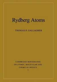 Rydberg Atoms (Cambridge Monographs on Atomic, Molecular and Chemical Physics)
