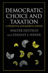 Democratic Choice and Taxation : A Theoretical and Empirical Analysis