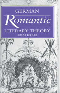German Romantic Literary Theory (Cambridge Studies in German)