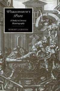 Wordsworth's Pope : A Study in Literary Historiography (Cambridge Studies in Romanticism)