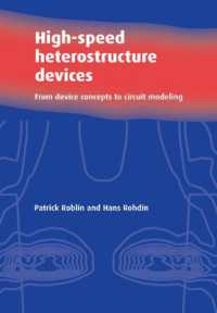 High-Speed Heterostructure Devices : From Device Concepts to Circuit Modeling