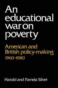 An Educational War on Poverty : American and British Policy-making 1960-1980