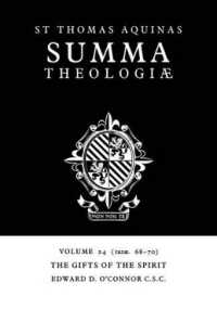 Summa Theologiae: Volume 24, the Gifts of the Spirit : 1a2ae. 68-70