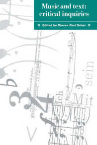 Music and Text : Critical Inquiries