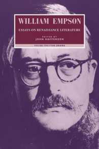 William Empson: Essays on Renaissance Literature: Volume 2, the Drama