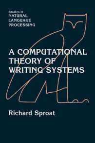 A Computational Theory of Writing Systems (Studies in Natural Language Processing)
