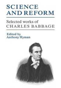 Science and Reform : Selected Works of Charles Babbage