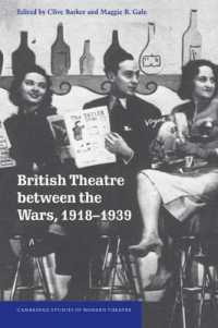 British Theatre between the Wars, 1918-1939 (Cambridge Studies in Modern Theatre)